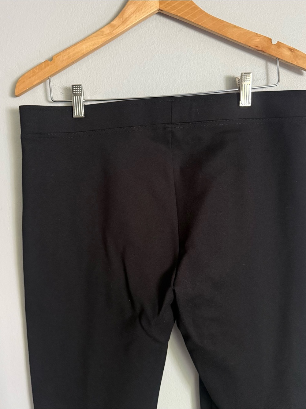 Double D Ranch Women's L Black Leggings with White Geometric Embroidery - Picture 6 of 11